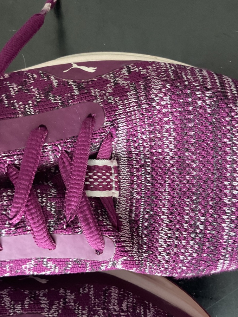 Puma Stretch Lace Up Purple Size 8 - Picture 3 of 9